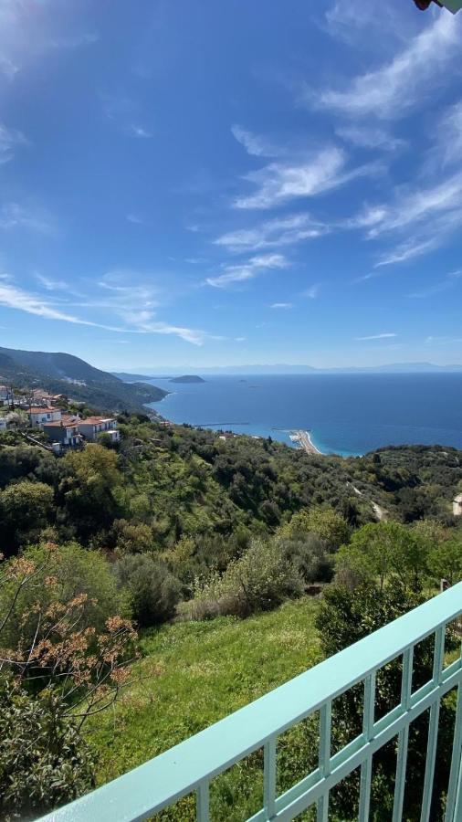 The Balcony Villa Glossa Exterior photo